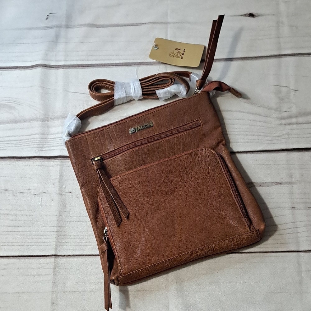 Estalon Brown Leather Bag